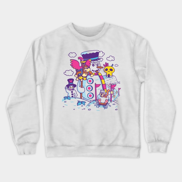 Winter Wonderland Crewneck Sweatshirt by hoborobo